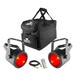 Chauvet COREpar 40 USB Pair with Free Bag, Cables and Remote