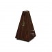 Wittner 2181 Plastic Metronome with Bell, Mahogany