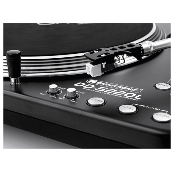 DD-5220L Turntable, Black