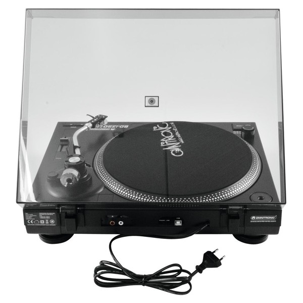 BD-1390 USB Turntable, Black