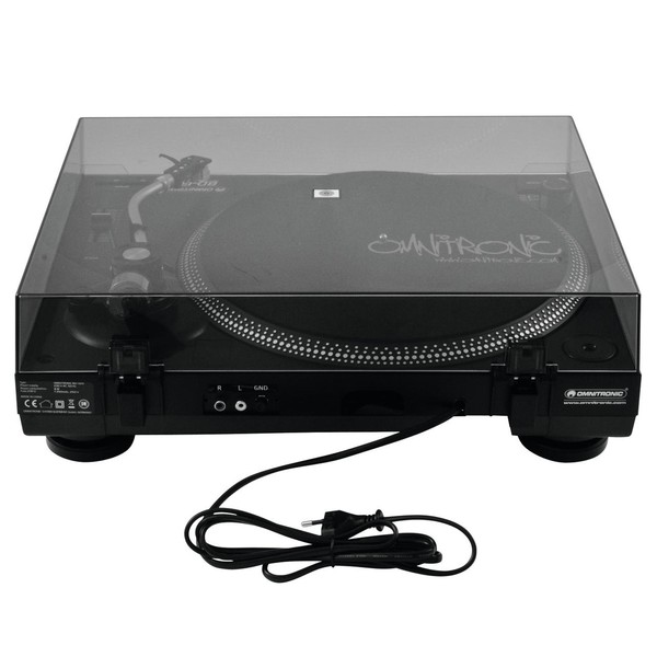 Omnitronic BD-1320 DJ Turntable, Black