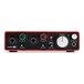 Focusrite Scarlett 2i2 (2nd Gen) Front Panel