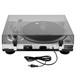 Omnitronic BD-1350 DJ Turntable, Silver