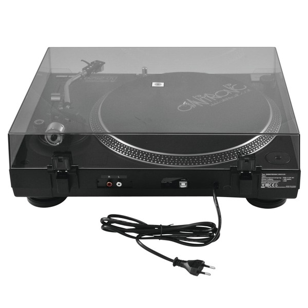 Omnitronic DD-2520 USB DJ Turntable