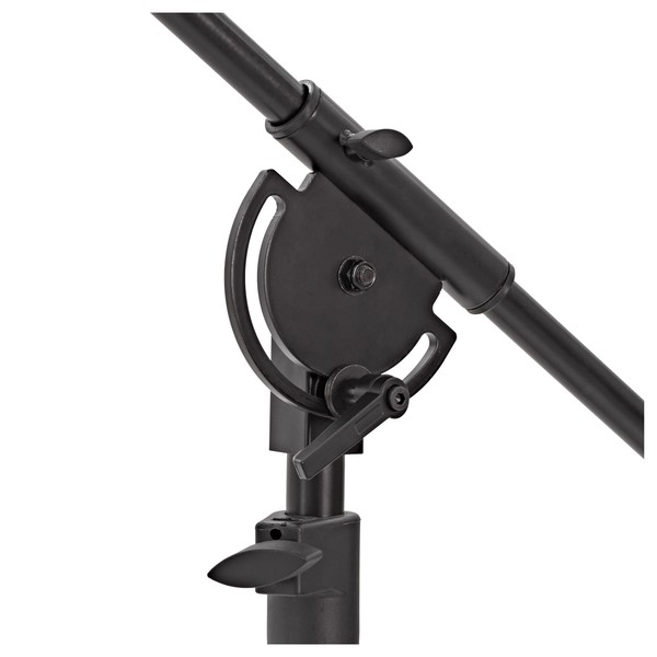 Deluxe Studio Telescopic Boom Microphone Stand by Gear4music