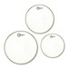 Aquarian Super-2 Clear Drumhead Pack, 10'', 12'', 14''