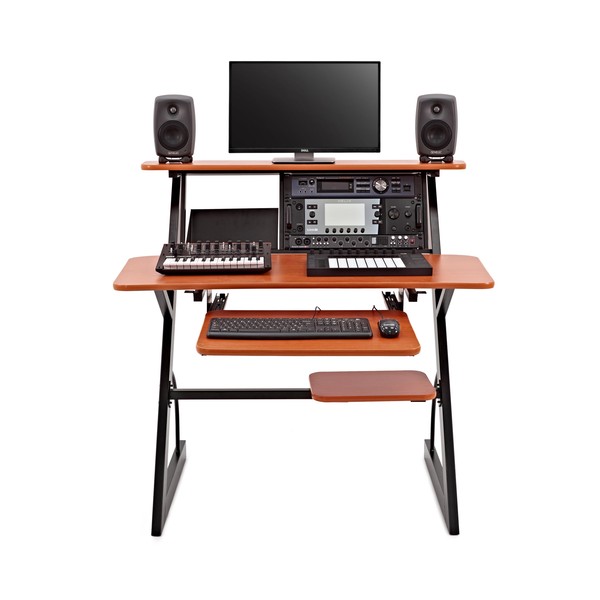 4 Tier Home Studio Desk by Gear4music, 6U