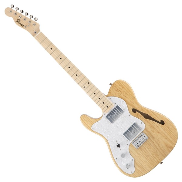 Fender Classic 70s Telecaster Thinline Left Handed Guitar MN, Natural