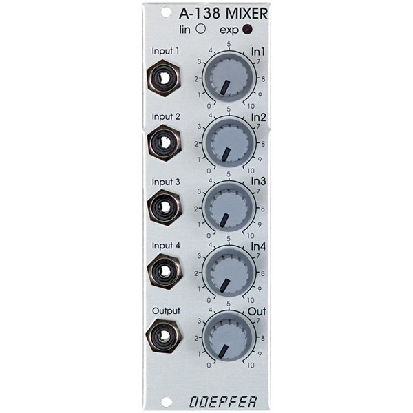 Doepfer A-138bV Mixer, Logarithmic 1