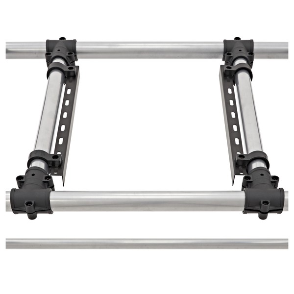 Deluxe Mobile DJ Stand by Gear4music