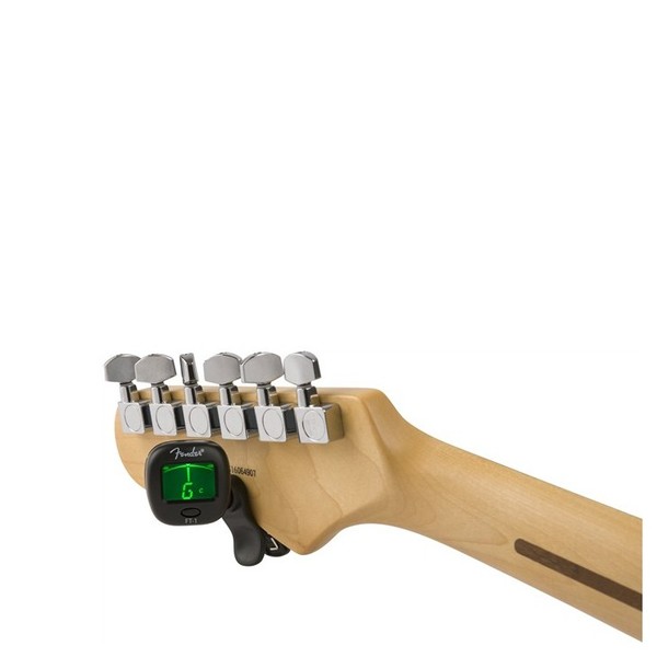 Fender FT-1 Pro Clip-On Tuner back of headstock