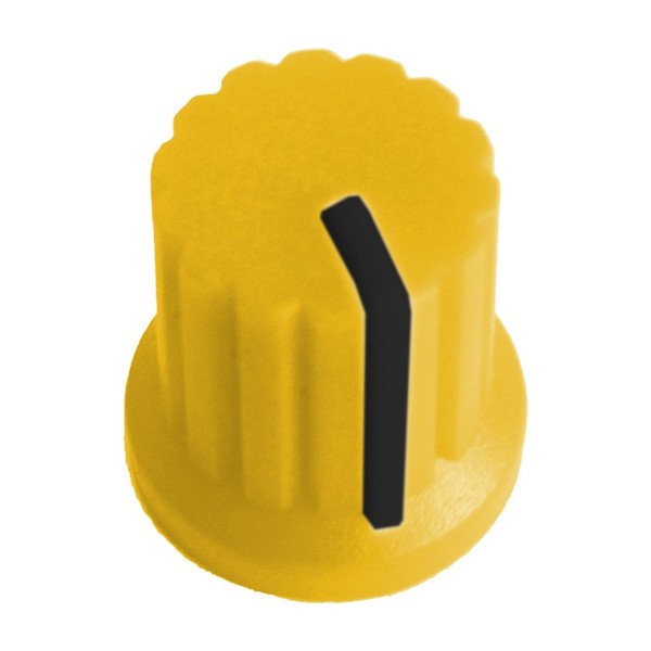 Doepfer A-100 Coloured Rotary Knob, Yellow - Knob