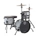 Ludwig Pocket Kit By Questlove, White Sparkle