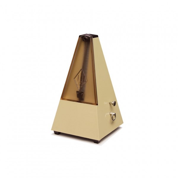 Wittner W817K Plastic Metronome with Bell, Ivory