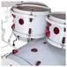 DDrum Hybrid 6pc Shell Pack w/ Built In Triggers, White