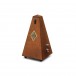 Wittner W813 Traditional Metronome with Bell, Polished Light Walnut