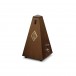 Wittner W814M Traditional Metronome with Bell, Walnut Matte