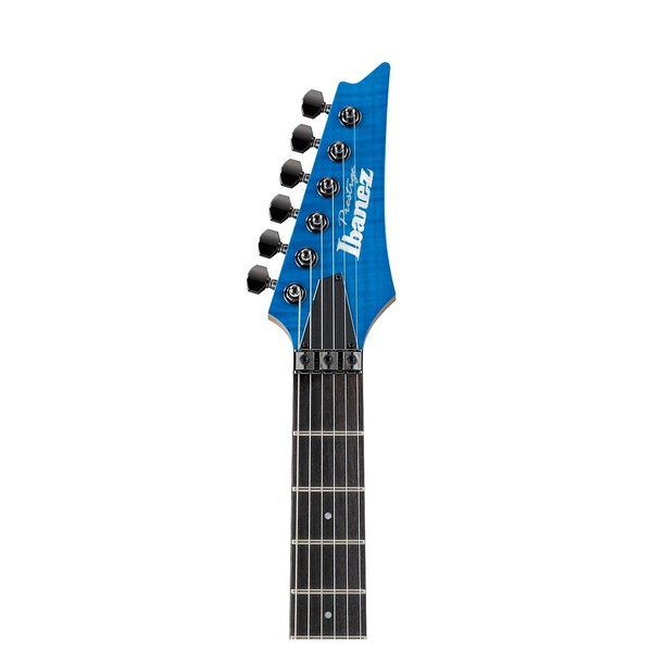 DISC Ibanez RG3770FZ Prestige, Transparent Blue at Gear4music