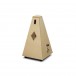 Wittner W817A Traditional Metronome with Bell, Maple Matte