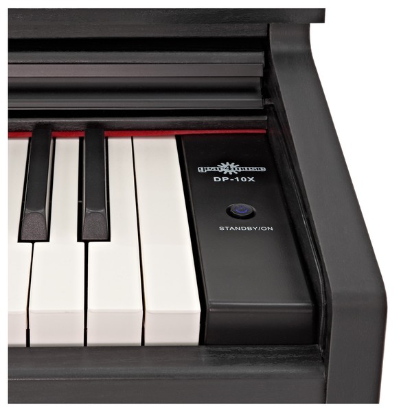 DP-10X Digital Piano by Gear4music, Matte Black