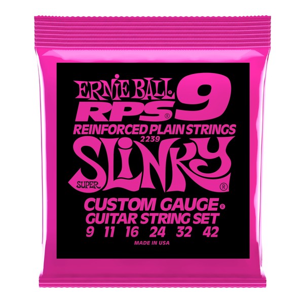 Ernie Ball Super Slinky 2239 RPS-9 Strings 9-42