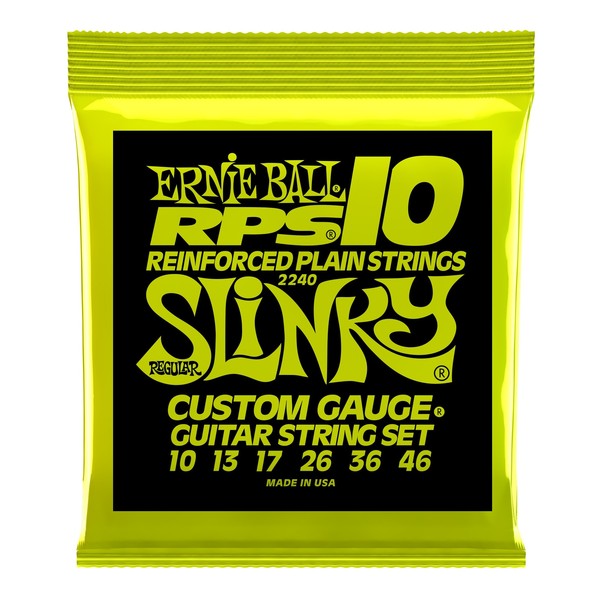 Ernie Ball Regular Slinky 2240 RPS-10 Guitar Strings 10-46