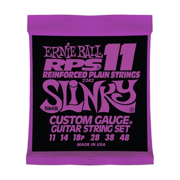 Ernie Ball Power Slinky 2242 RPS Guitar Strings 11-48