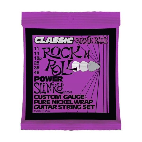 Ernie Ball Classic Power Slinky 2250 Guitar Strings 11-48