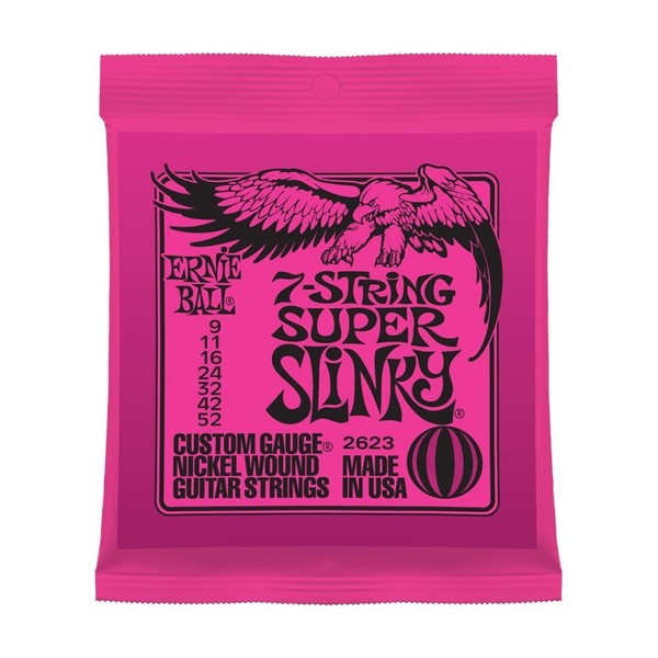 Ernie Ball Super Slinky 2623 Nickel 7 String 9-52