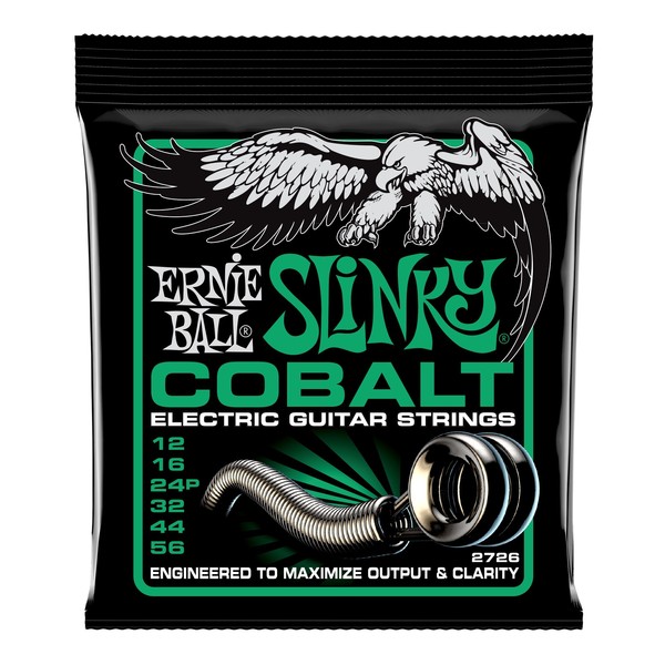 Ernie Ball Not Even Slinky 2726 Cobalt Guitar Strings 12-56