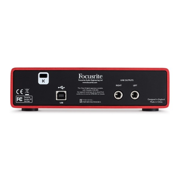 Focusrite Scarlett 2i2 (2nd Gen) 4