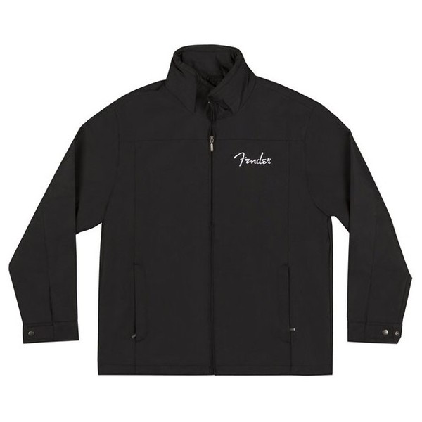 Fender Jacket Mens, Black, Small Front