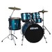 DDrum D2 Player 5pc Drum Kit, Blue Pinstripe