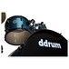 DDrum D2 Player 5pc Drum Kit, Blue Pinstripe