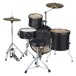 DDrum D2 Rock 4pc Drum Kit, Black Sparkle