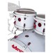 DDrum Hybrid 22'' 5pc Shell Pack w/ Built In Triggers, White