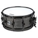 DDrum Reflex Tattooed Lady 6.5x14 Black Engraved Steel Snare Drum