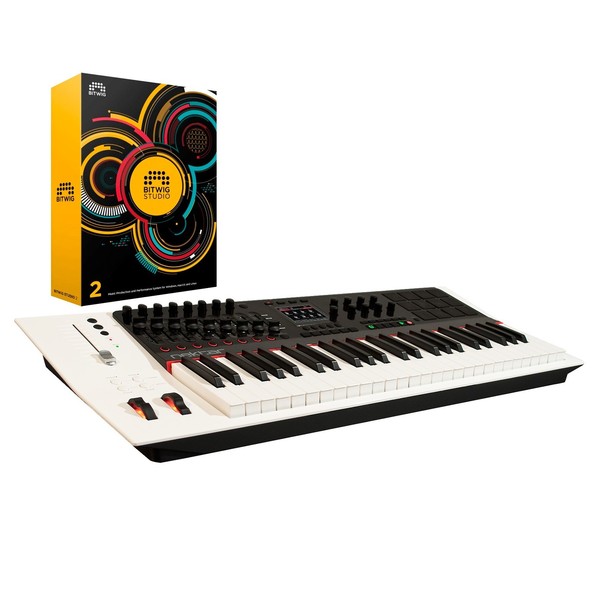 Nektar Panorama P4 Keyboard Controller With Bitwig Studio 2 at Gear4music