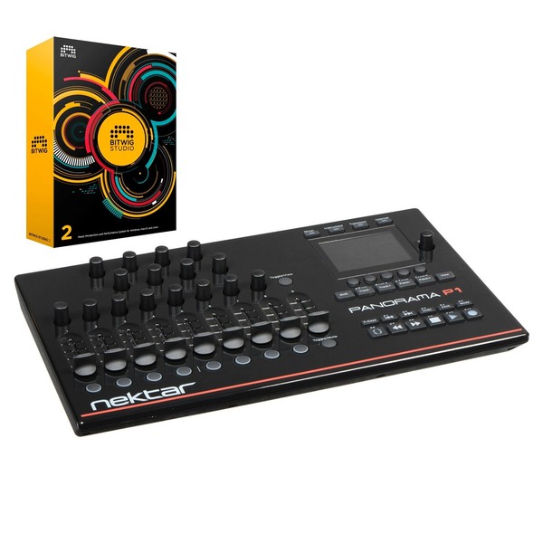 Nektar Panorama P1 USB MIDI Control Surface With Bitwig Studio 2 - Bundle