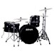DDrum Journeyman Rambler 5pc Drum Kit, Black Sparkle