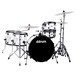 DDrum Journeyman Rambler 5pc Drum Kit, Golss White