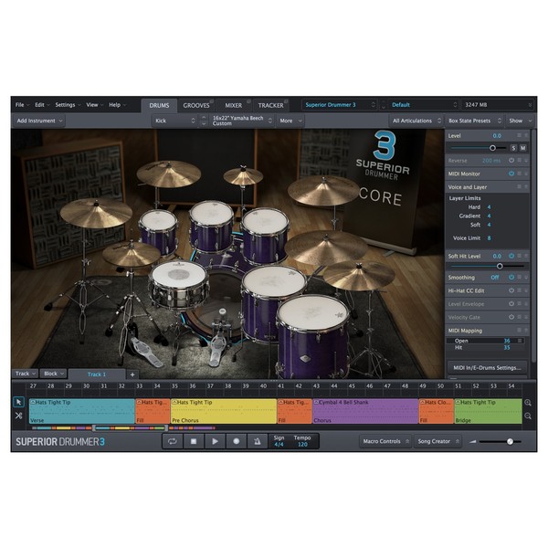 Superior Drummer 3 Yamaha