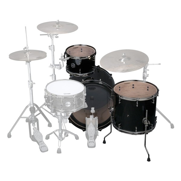 DDrum Max Series 3pc 22" Shell Pack, Piano Black