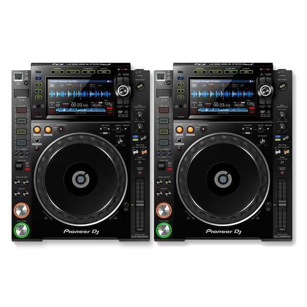 Pioneer CDJ-2000NXS2 Professional DJ Controller, Pair 1