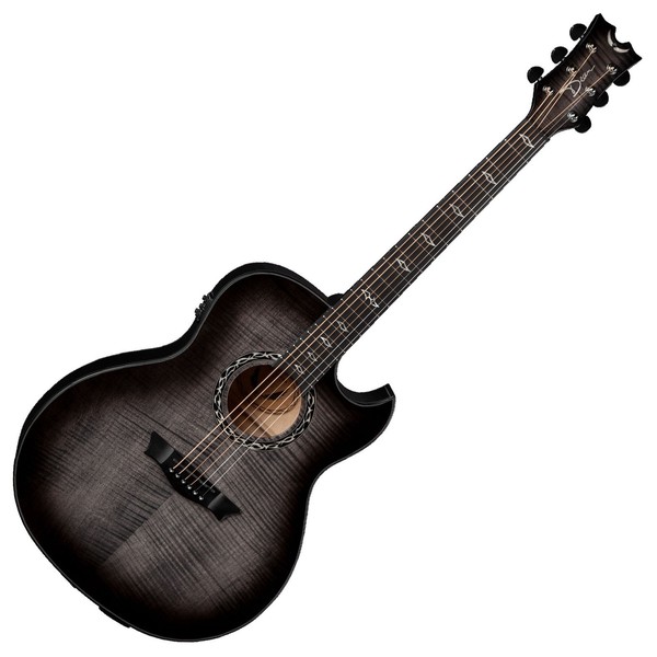 Dean Exhibition Ultra FM Acoustic Guitar, Charcoal Burst