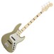 Fender American Elite Jazz Bass Guitar, MN, Champagne