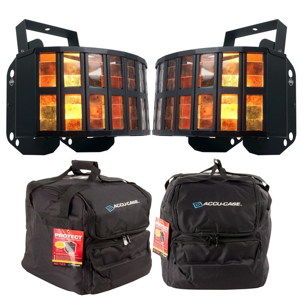 ADJ Aggressor HEX - Pair with Free Bags