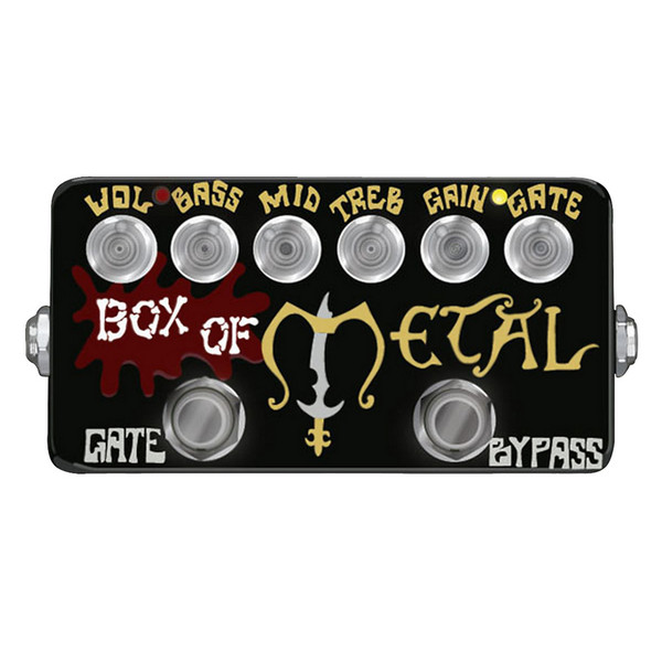 Z.VEX Box of Metal Hans Painted Guitar Pedal