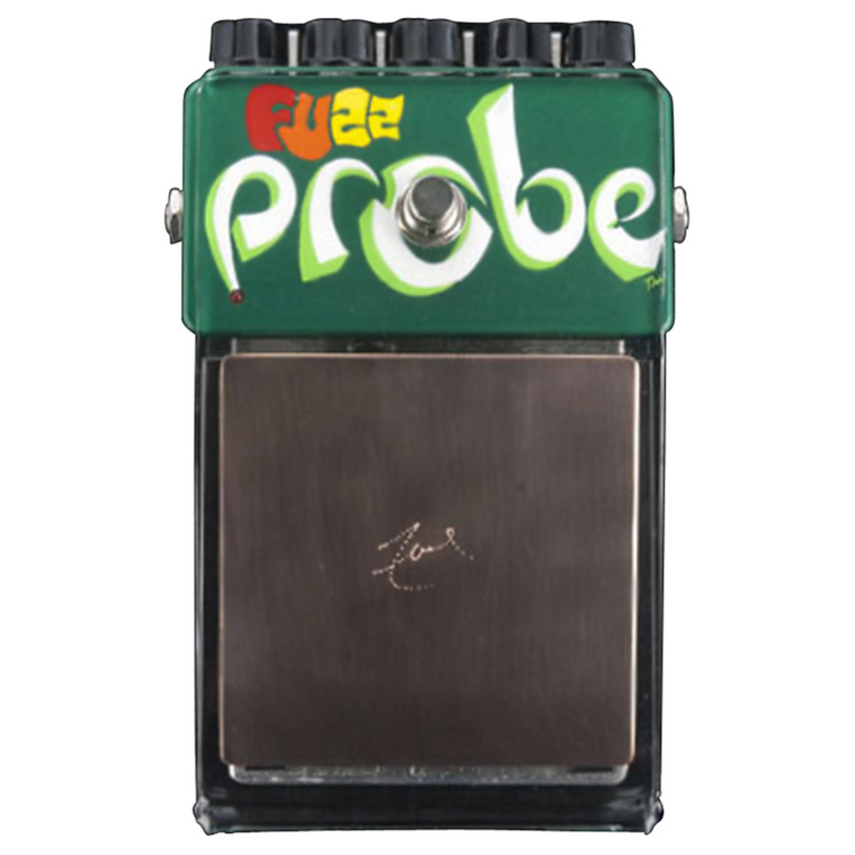 DISC Z.Vex Fuzz Probe Hand Painted Guitar Pedal - Nearly New | Gear4music