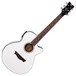 Dean AXS Performer Electro Acoustic, Classic White main